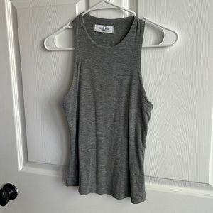 Carly Jean Los Angeles gray tank / small / CJLA